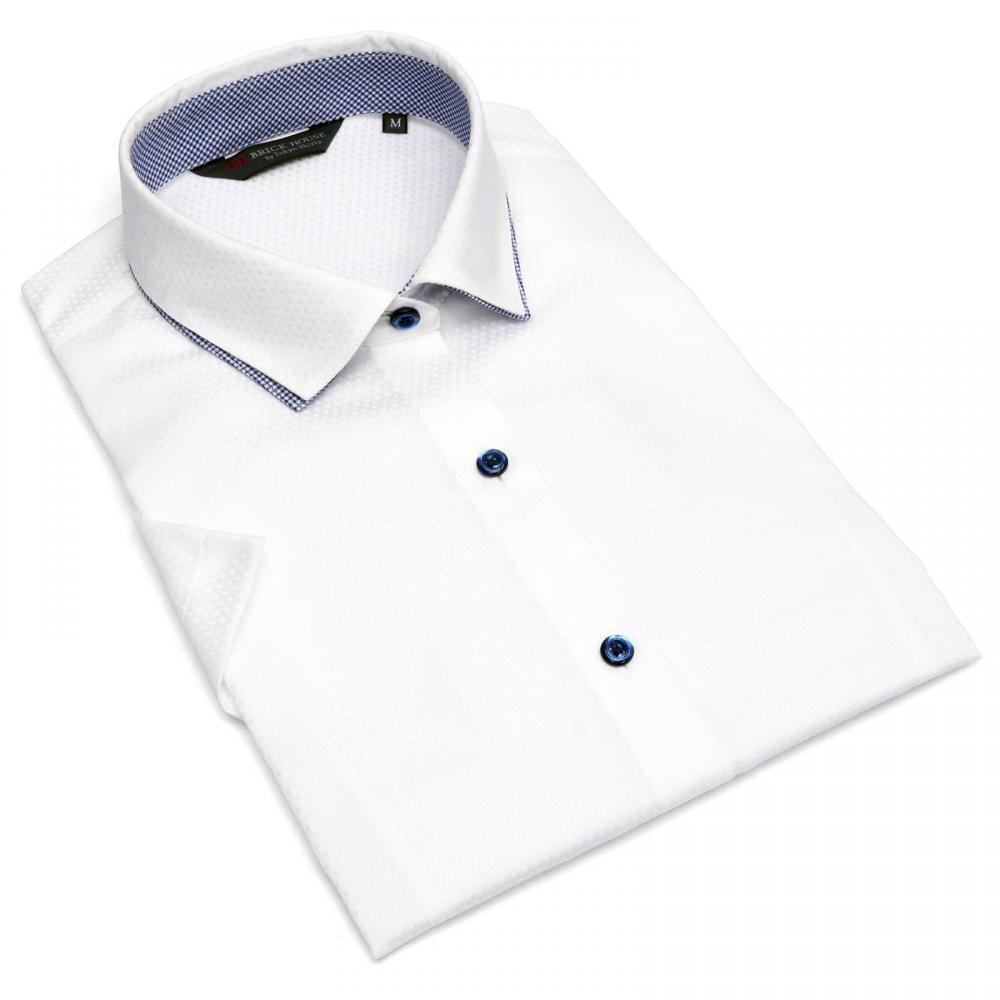 【超形態安定】 ワイド 半袖 形態安定 レディースシャツ 綿100%