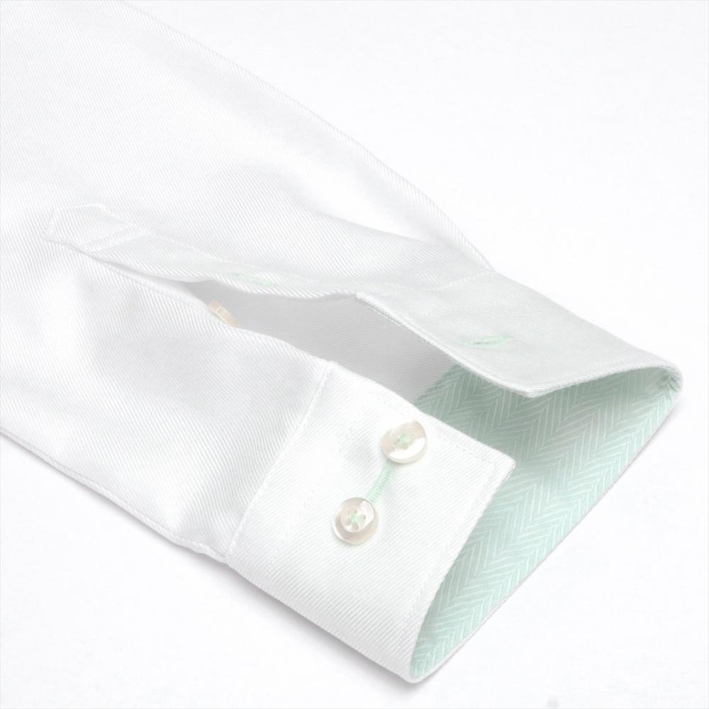 【SUPIMA】 レギュラー 長袖 形態安定 レディースシャツ 綿100%