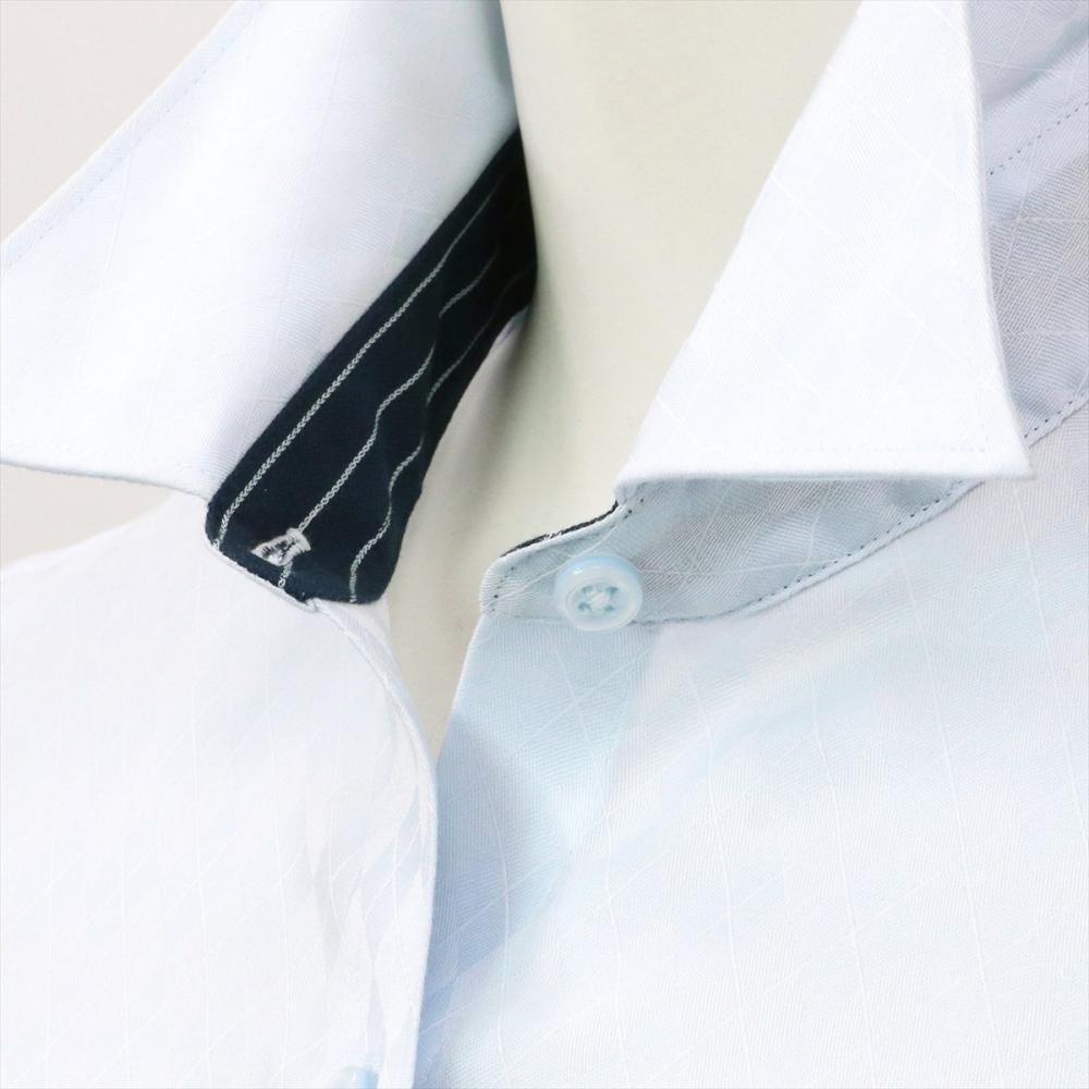 【超形態安定】 レギュラー 七分袖 形態安定 レディースシャツ 綿100%