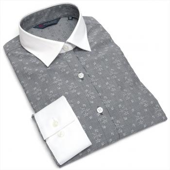 【超形態安定】 ワイド 長袖 形態安定 レディースシャツ 綿100%