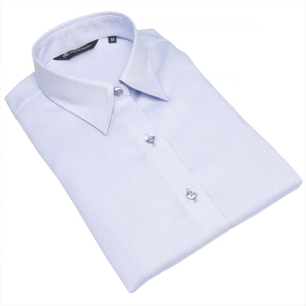 【超形態安定】 レギュラー 七分袖 形態安定 レディースシャツ 綿100%