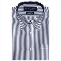 【SUPIMA】 スナップダウン 半袖 形態安定 ワイシャツ 綿100%