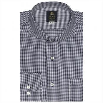 【使用素材 DELTA(R) CARAT(R)】 ホリゾンタルワイド 長袖 形態安定 ワイシャツ
