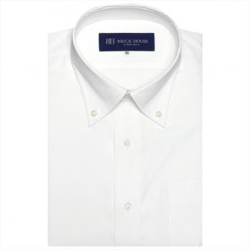 【透け防止】 ボタンダウン 半袖 形態安定 ワイシャツ