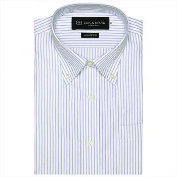 ボットーニ 半袖 形態安定 ワイシャツ 綿100%