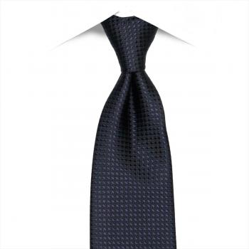 ネクタイ / ビジネス / フォーマル / 日本製ネクタイ 絹100% ネイビー系 無地柄