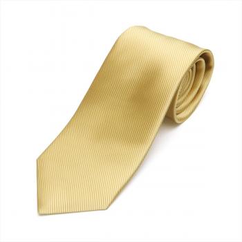 ネクタイ / ビジネス / フォーマル / 日本製ネクタイ 絹100% イエロー系 無地柄