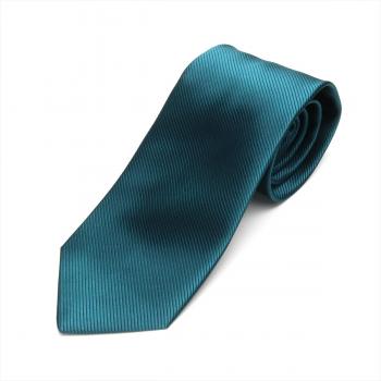 ネクタイ 日本製 絹100% ふじやま織 ブルーグリーン系 ビジネス フォーマル