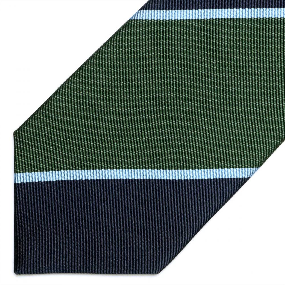 ネクタイ 日本製 絹100% 西陣織 グリーン系 ビジネス フォーマル
