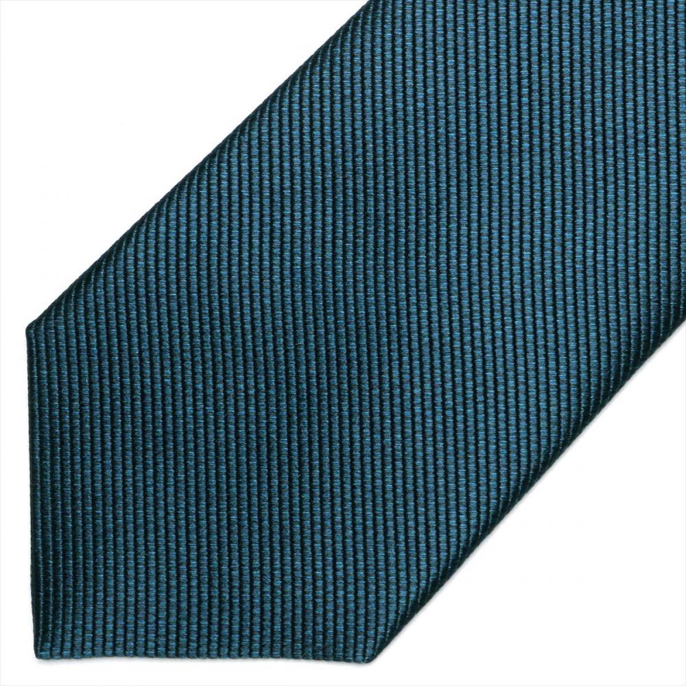ネクタイ 日本製 絹100% 西陣織 ブルーグリーン系 ビジネス フォーマル