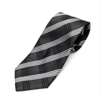 ネクタイ 絹100% グレー系 ビジネス フォーマル