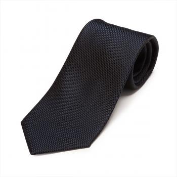 ネクタイ 絹100% ネイビー系 ビジネス フォーマル