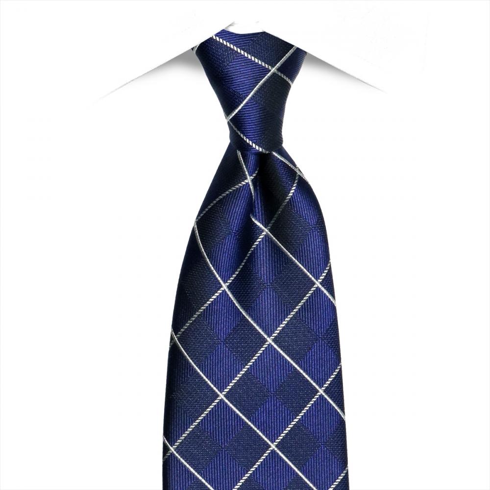 ネクタイ 絹100% ブルー ビジネス フォーマル
