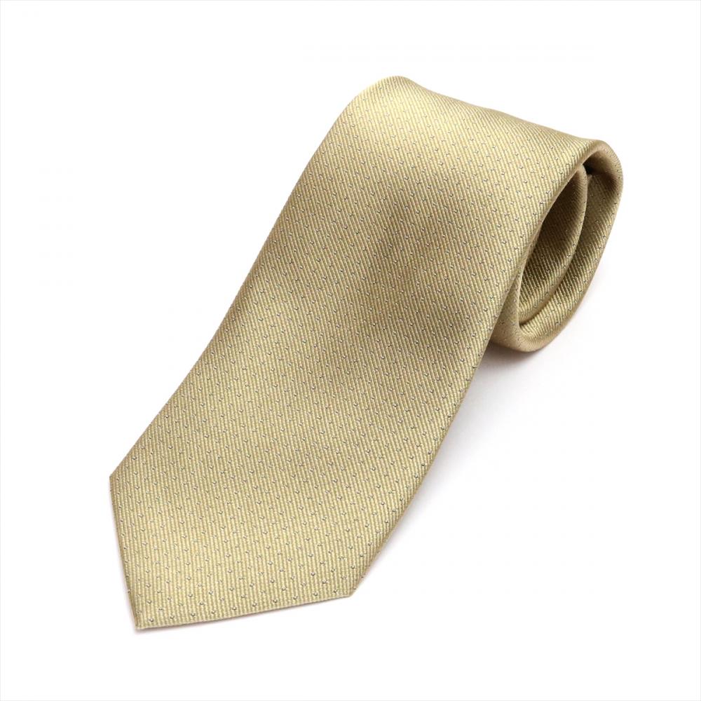 ネクタイ 絹100% ゴールド ビジネス フォーマル