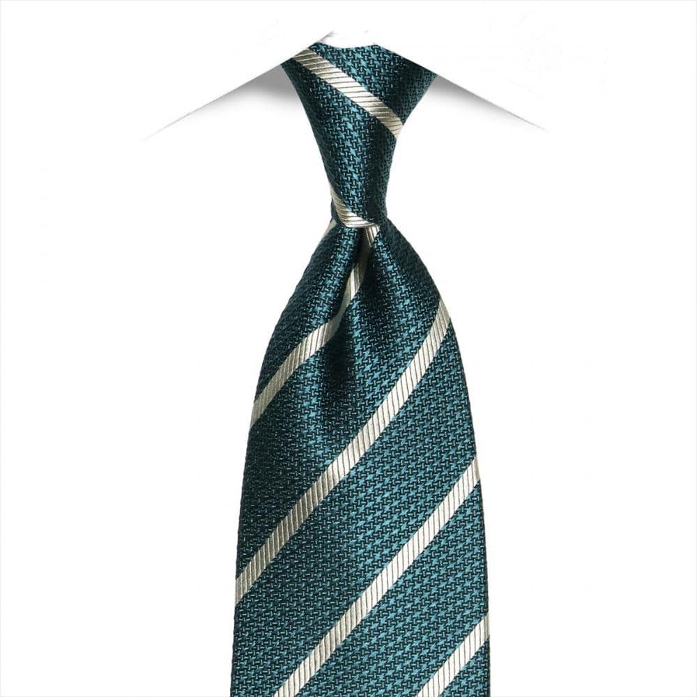 ネクタイ 絹100% ガルザタイ グリーン ビジネス フォーマル