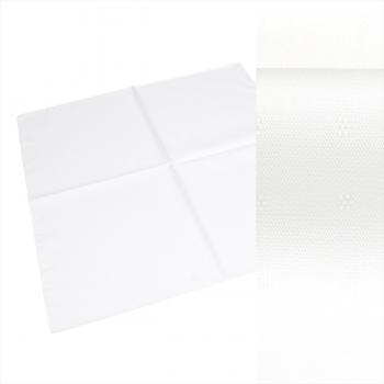 ハンカチ / メンズ / レディース / 日本製 綿100% 白系 小紋織柄