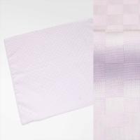 ハンカチ / メンズ / レディース / 日本製 綿100% ピンク系 市松格子織柄