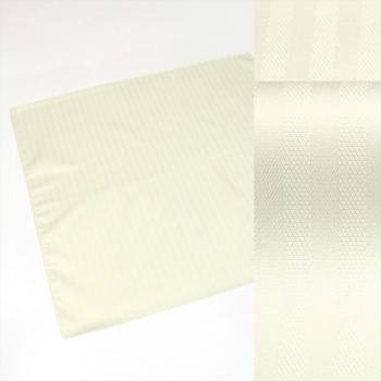 ハンカチ / メンズ / レディース / 日本製 綿100% クリームイエロー系 ストライプ織柄