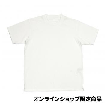 【Pitta Re:)】 メンズ Tシャツ スマートネック スリムタイプ 半袖 ホワイト系
